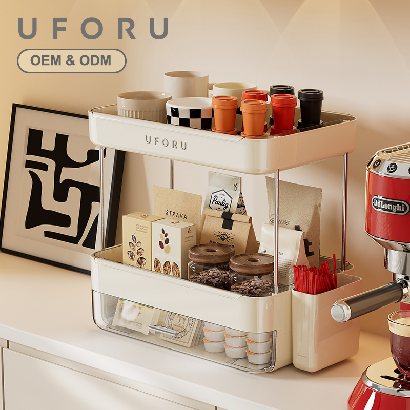 Coffee Equipment Used - UFORU doppelschichtige Kaffee-Aufbewahrungsbox, ausgestattet mit einer