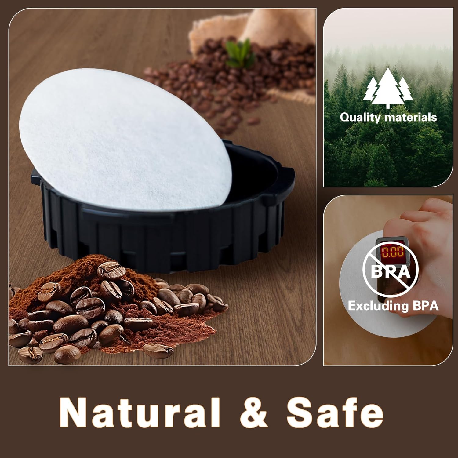 Runde Kaffeefilter, kompatibel – Coffee Equipment Wdt Bewertung und Preis