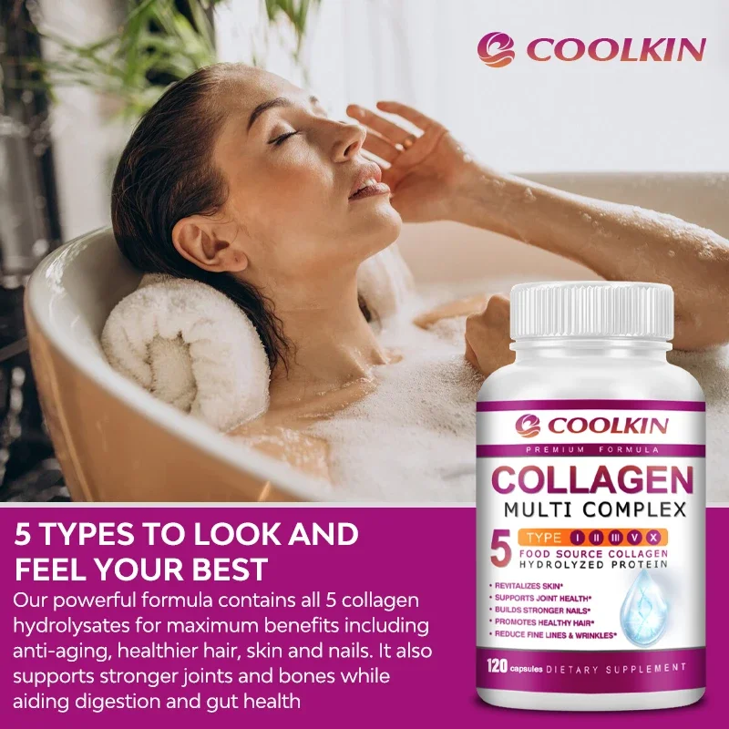 Kollagen-Multi-Komplex – Typen – Coffee X Bewertung und Preis
