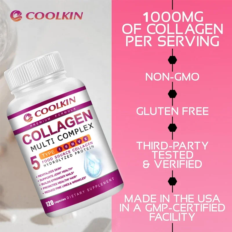 Kollagen-Multi-Komplex – Typen – Coffee X Bewertung und Preis