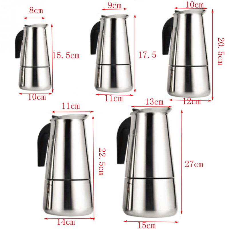 100ml/200ml/300ml/450ml/600ml  – Coffee Equipment Wdt Bewertung und Preis