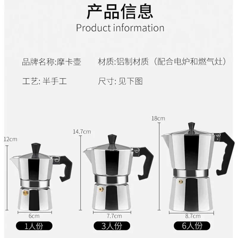 Aluminium-Moka-Kanne Geeignet  – Coffee Equipment Wdt Bewertung und Preis